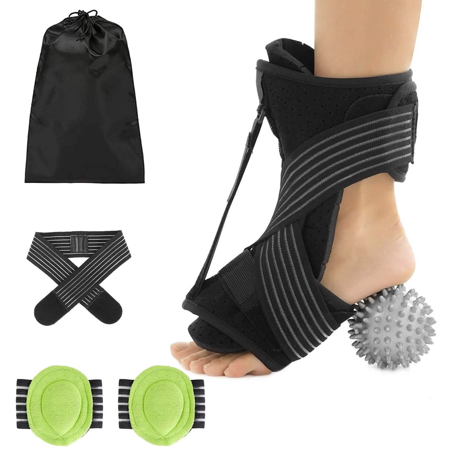 Plantar Fasciitis Night Splint Adjustable Foot Orthotic Brace