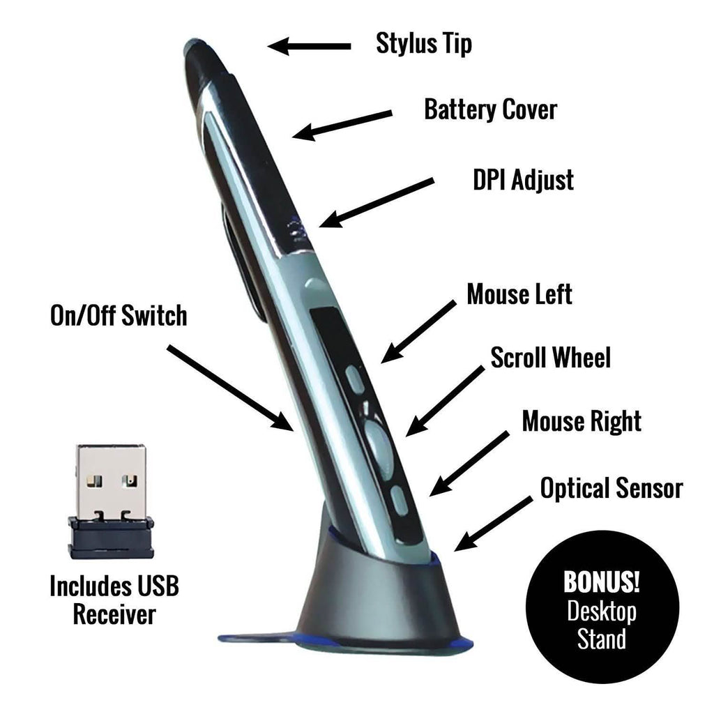 Souris Stylet Optique Sans Fil Souris Numérique et Stylet