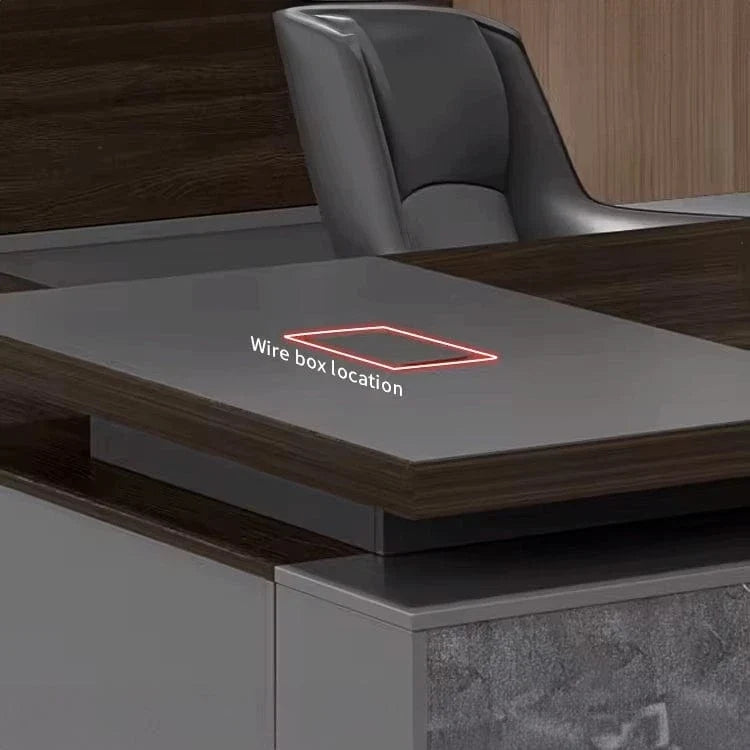 Anton · 8′ Executive L-Shaped Desk