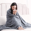 Polar Fleece Full Body Warming Premium Microfiber Sofa Blankets