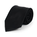 Cravate en satin uni en polyester