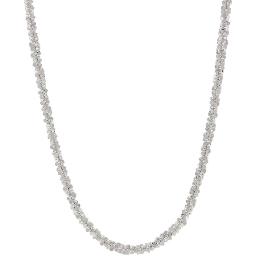 Pori Jewelers Collier chaîne ROC torsadée en argent sterling 925 de 2MM