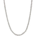 Pori Jewelers Collier chaîne ROC torsadée en argent sterling 925 de 2MM