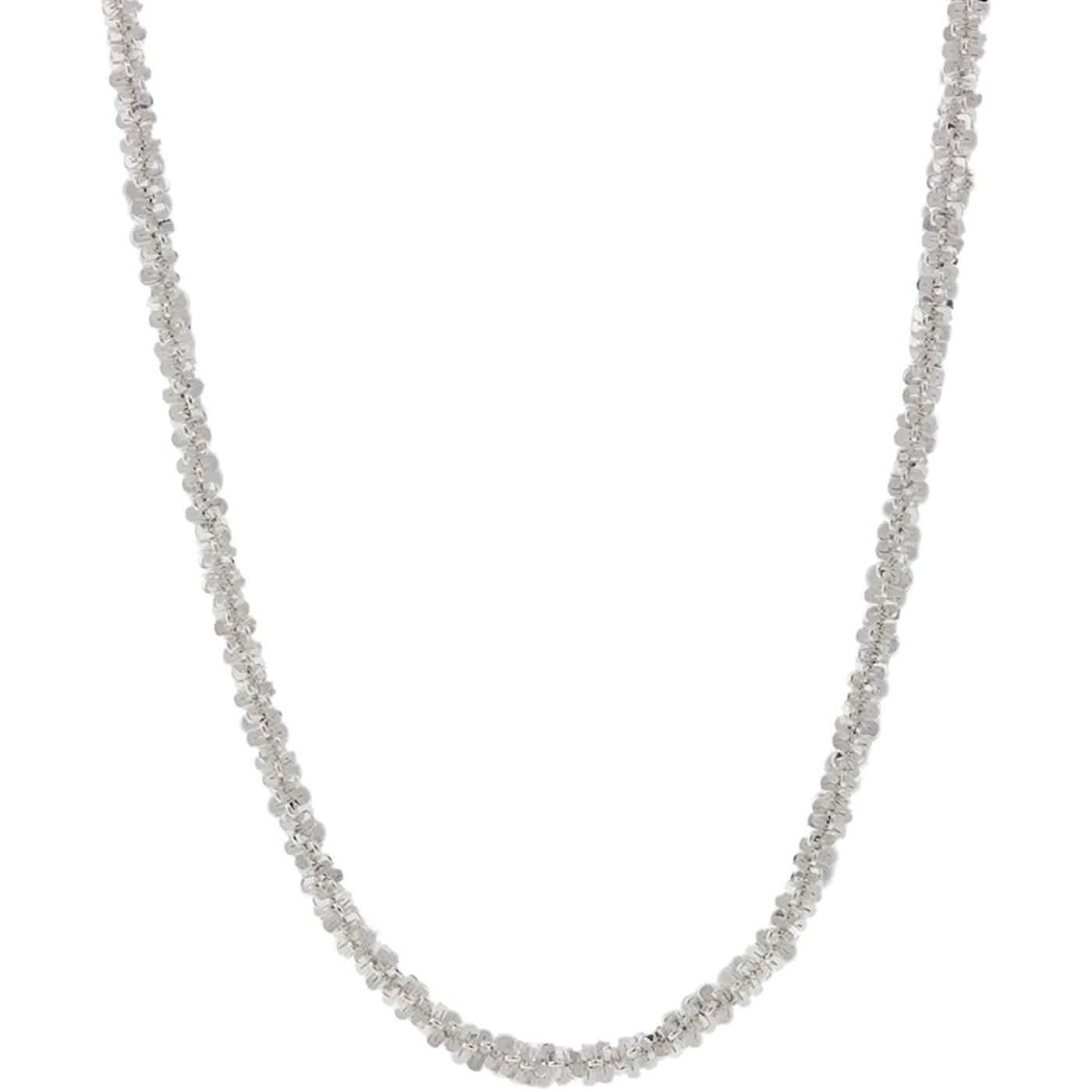 Pori Jewelers Collier chaîne ROC torsadée en argent sterling 925 de 2MM