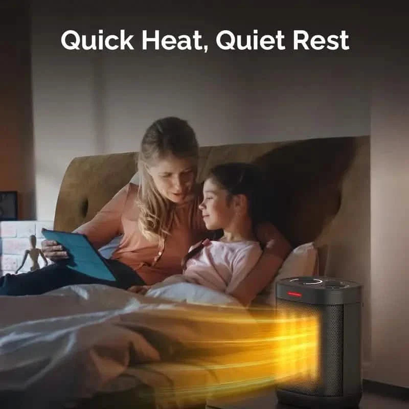 Portable 1500W/900W PTC Ceramic Space Heater