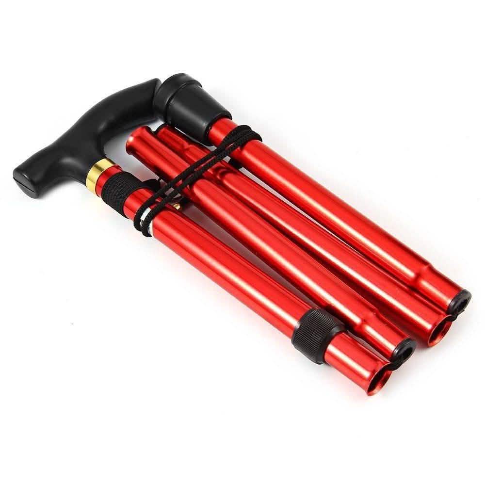 Canne de marche pliante en aluminium portable