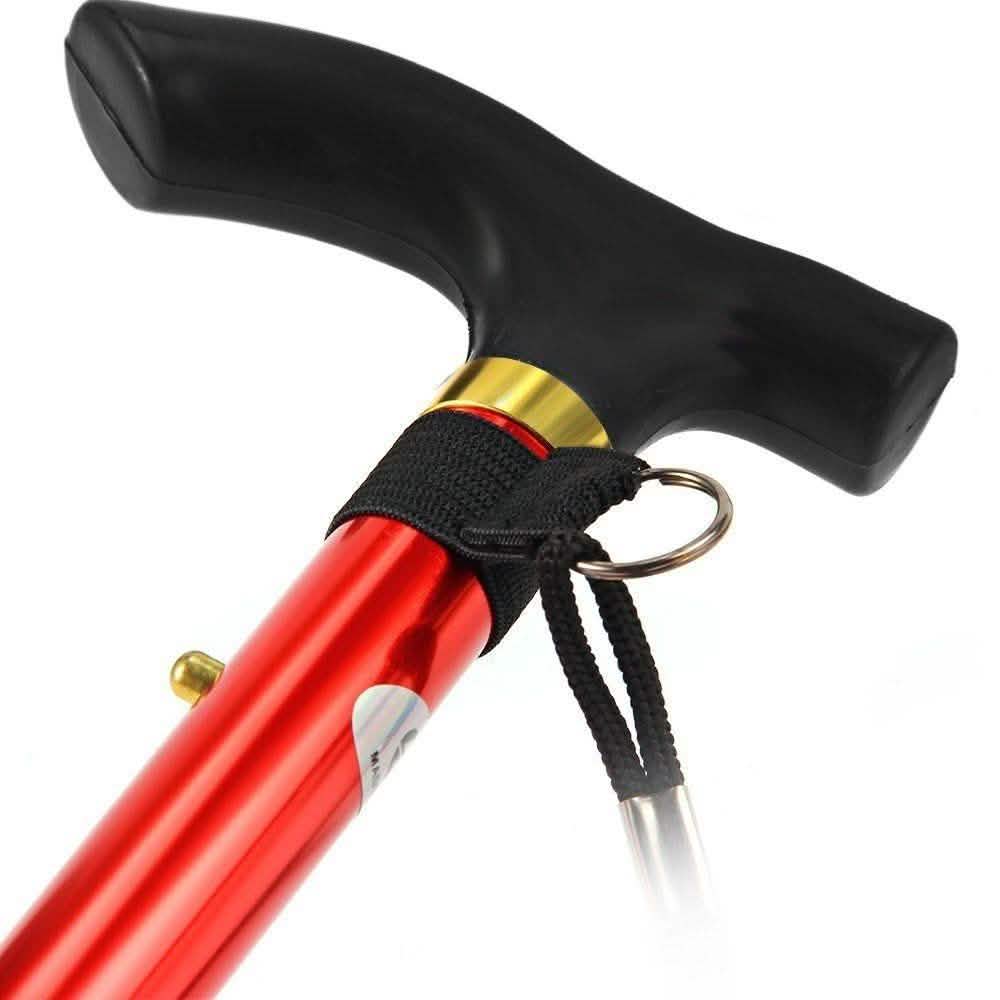 Canne de marche pliante en aluminium portable