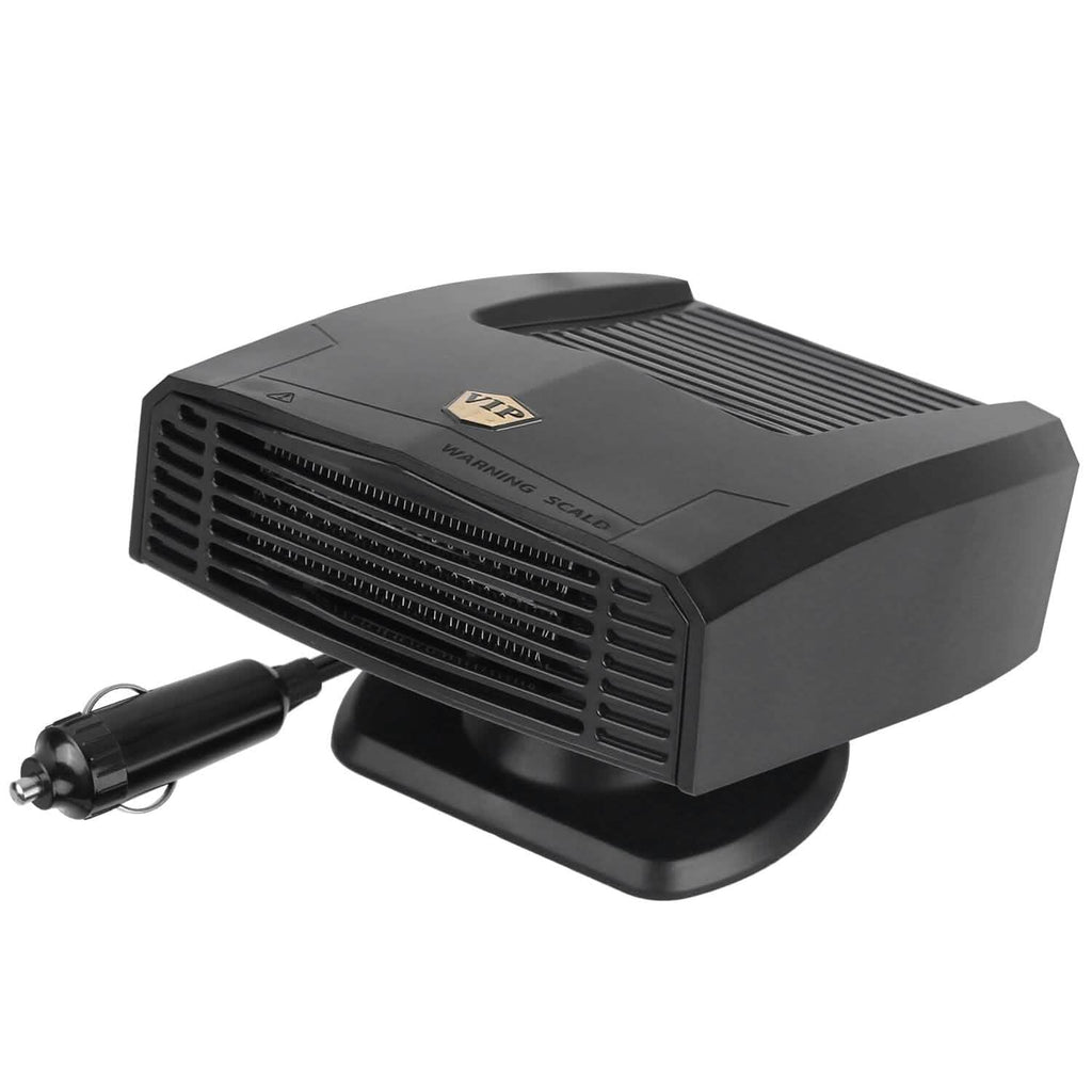 Portable Car Heater Heating Fan 2-in-1 Defroster Defogger Demister Windshield Heater