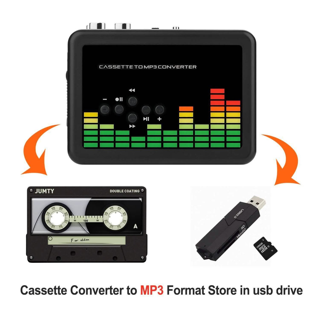 ポータブルカセットオーディオプレーヤー テープからMP3変換 カセットレコーダー