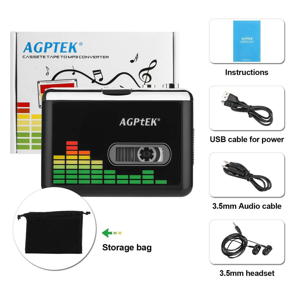 ポータブルカセットオーディオプレーヤー テープからMP3変換 カセットレコーダー