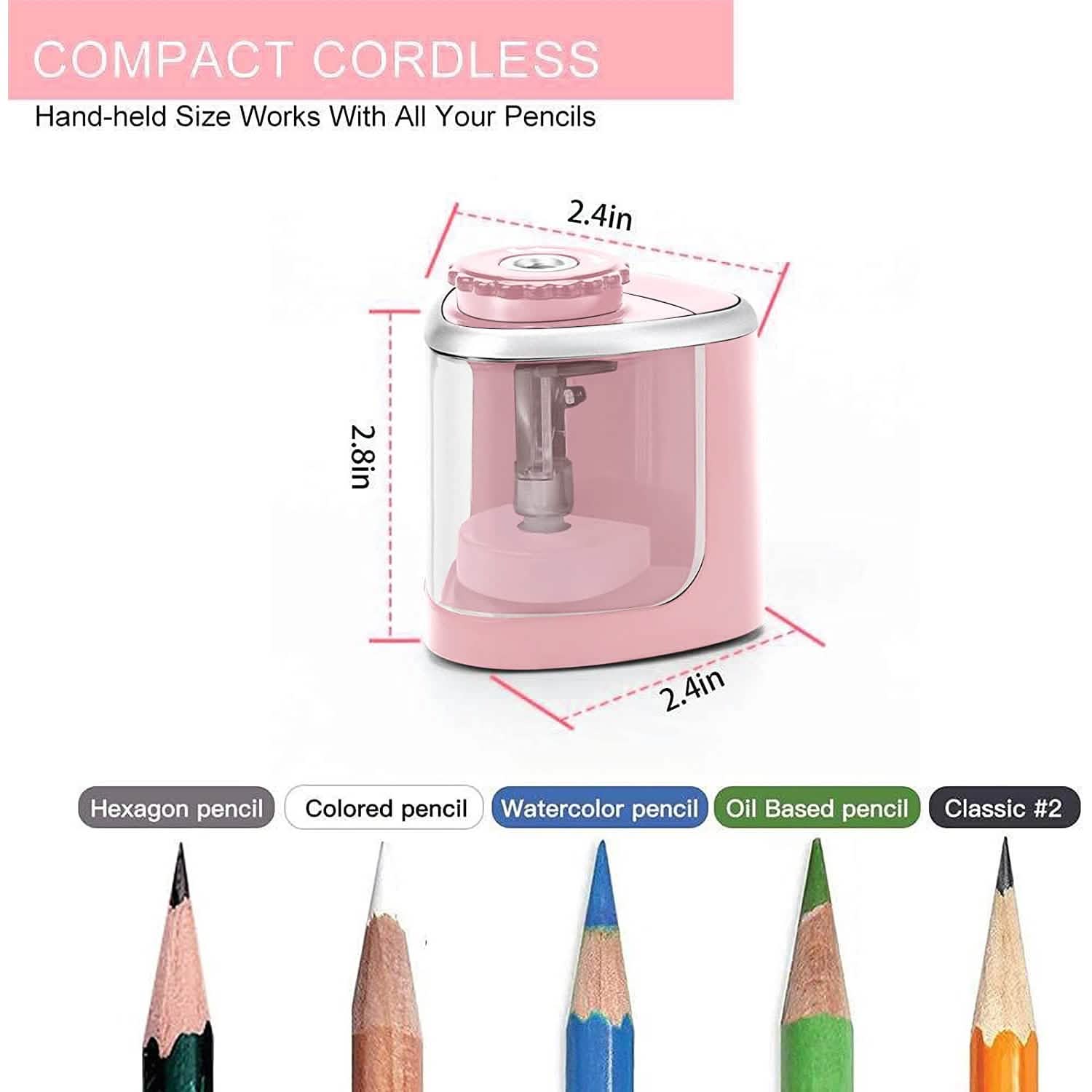Taille-crayons électriques portables
