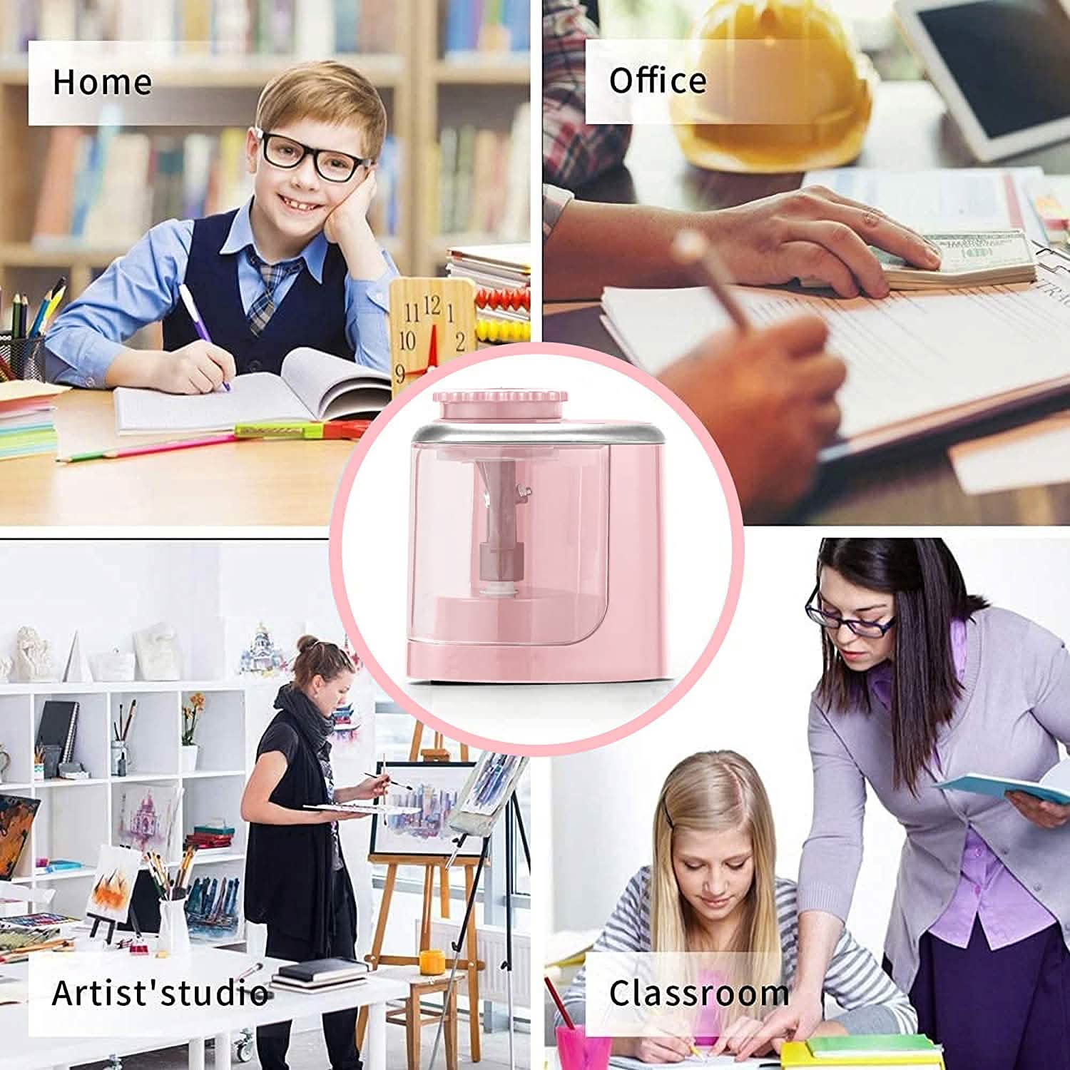 Taille-crayons électriques portables