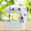 Machine à coudre électrique portable avec pédale et lumière LED
