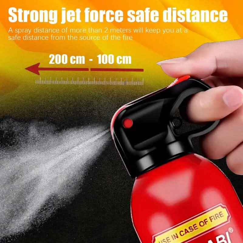 Portable Fire Extinguisher Spray 4-in-1 with Bracket