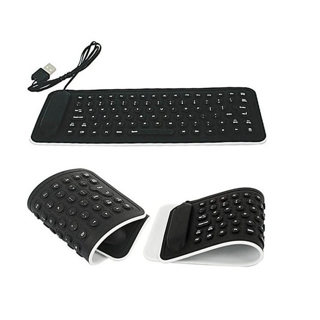 Portable Flexible Silicone Keyboard