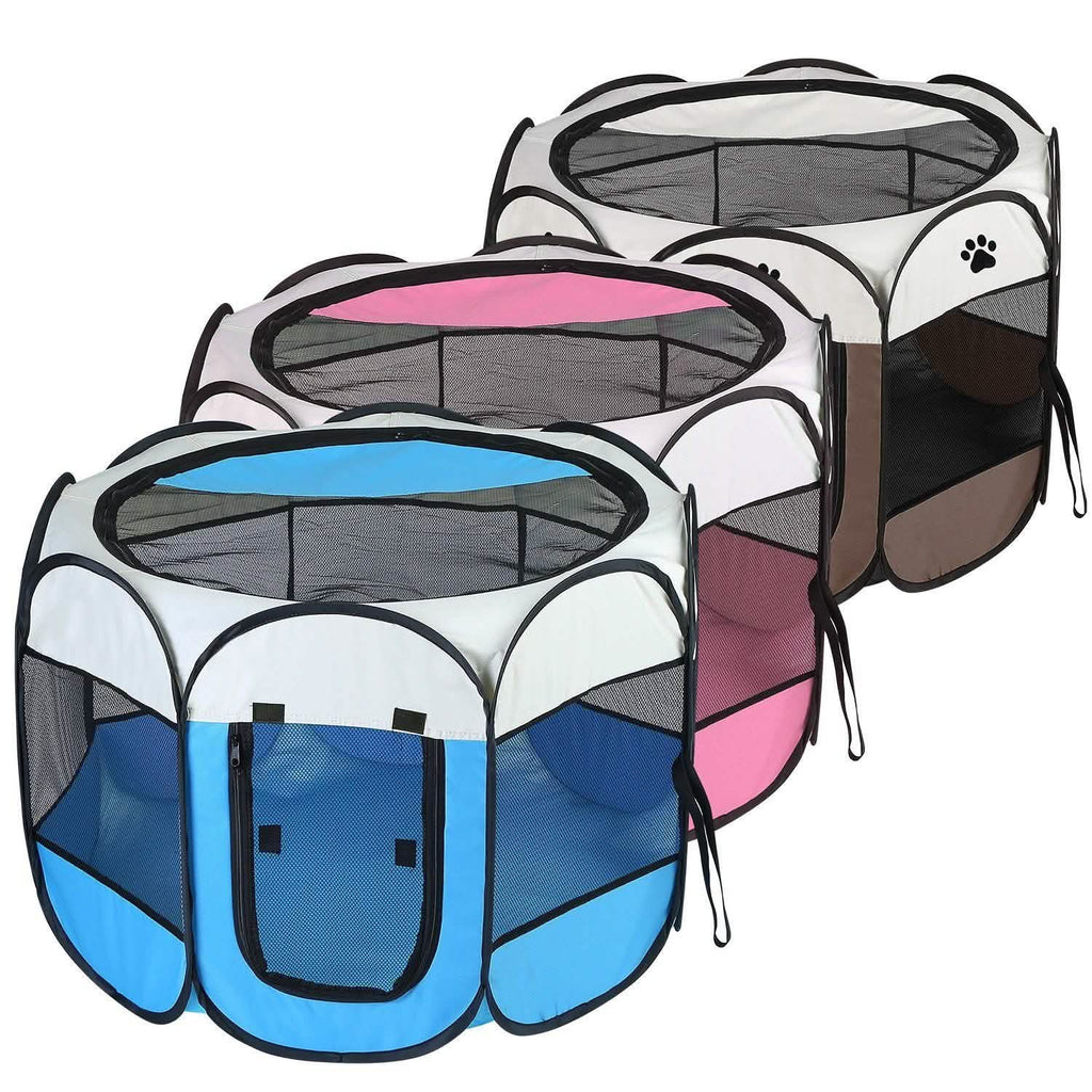 Portable Foldable Pet Playpen For Dogs Cats Other Pets