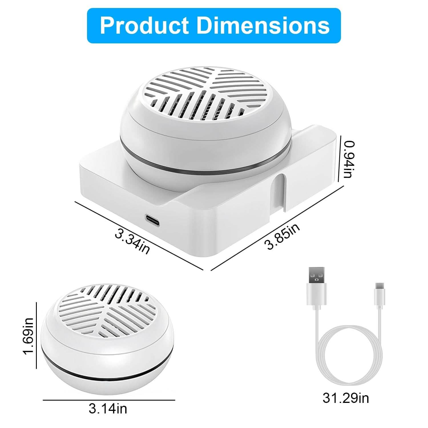 Portable Fruit Vegetable Washing Machine IPX7 Waterproof Rechargeable Fruit Cleaner