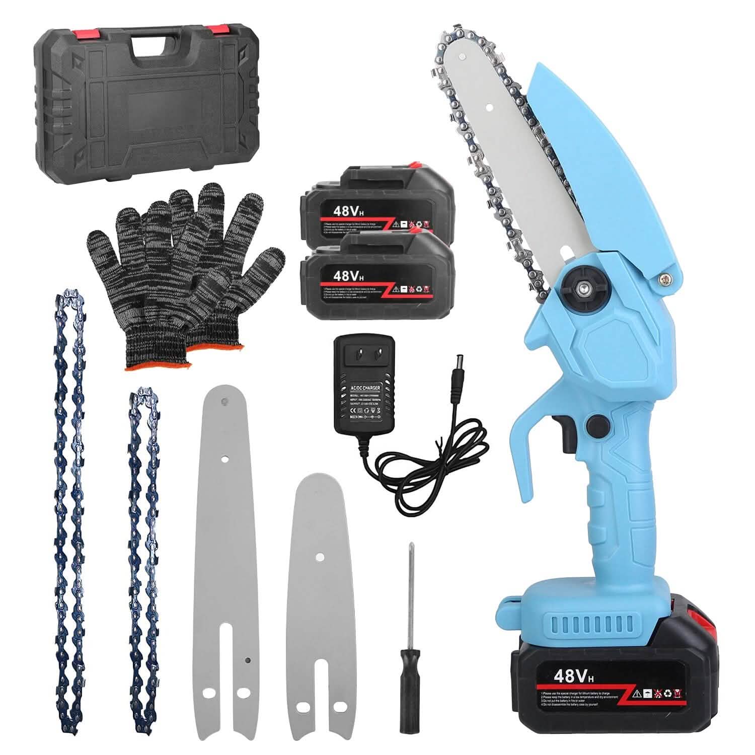 Portable Handheld Cordless Small Chain Saw Battery Powered