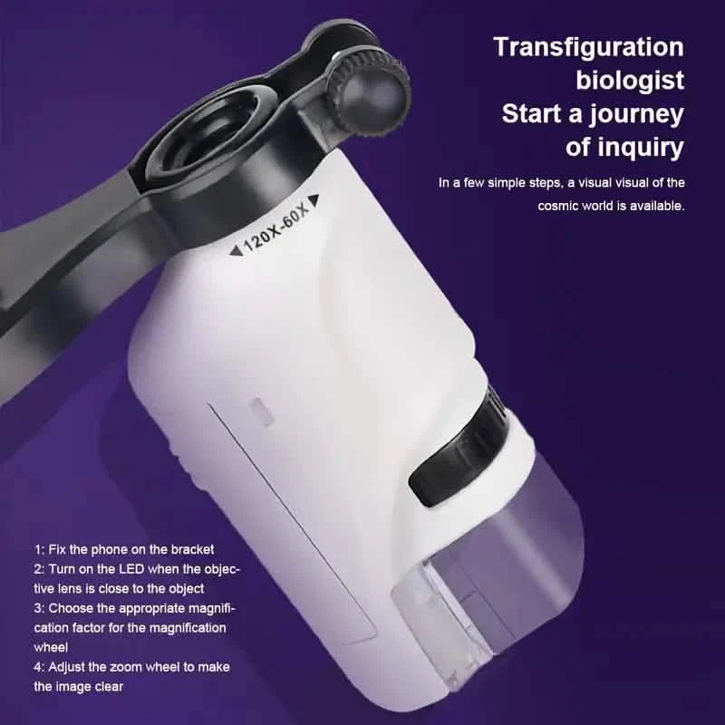 Portable Handheld Mini Microscope Toy