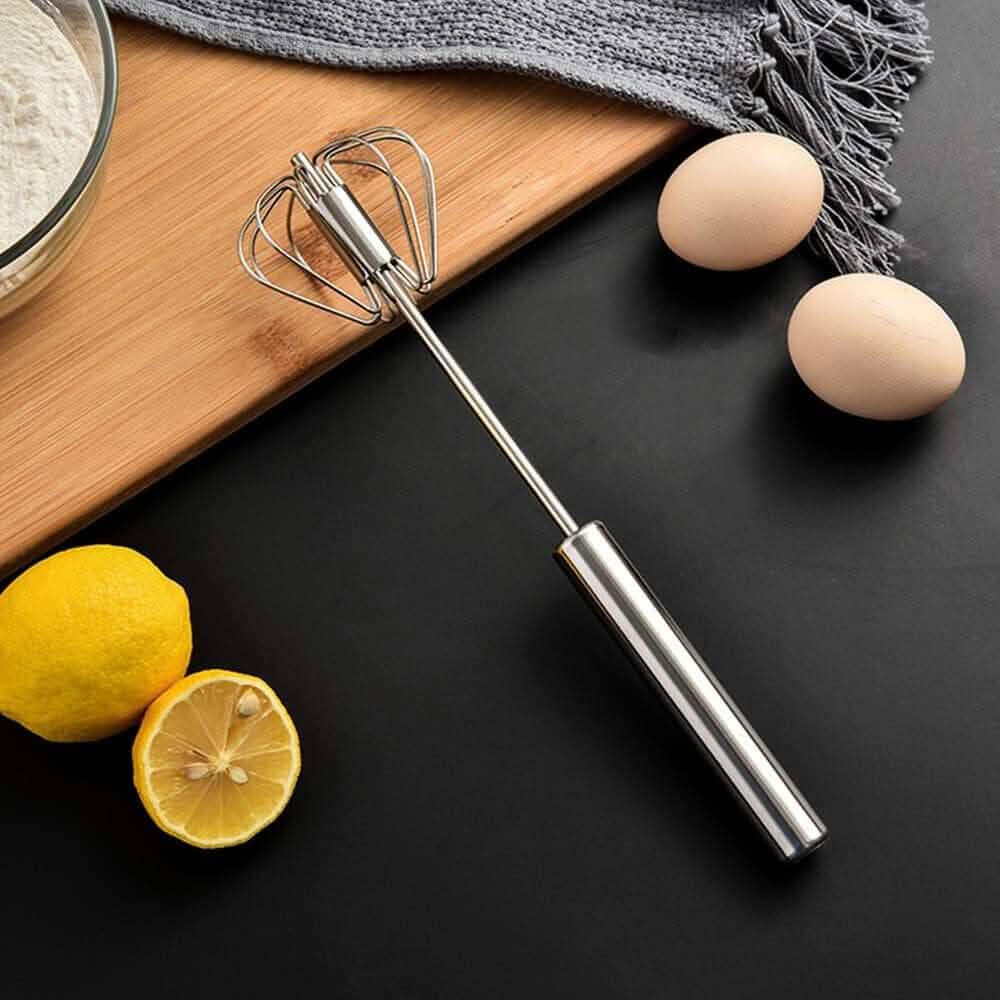 Portable Handheld Mixer (Semi-Automatic, No Electricity Needed)