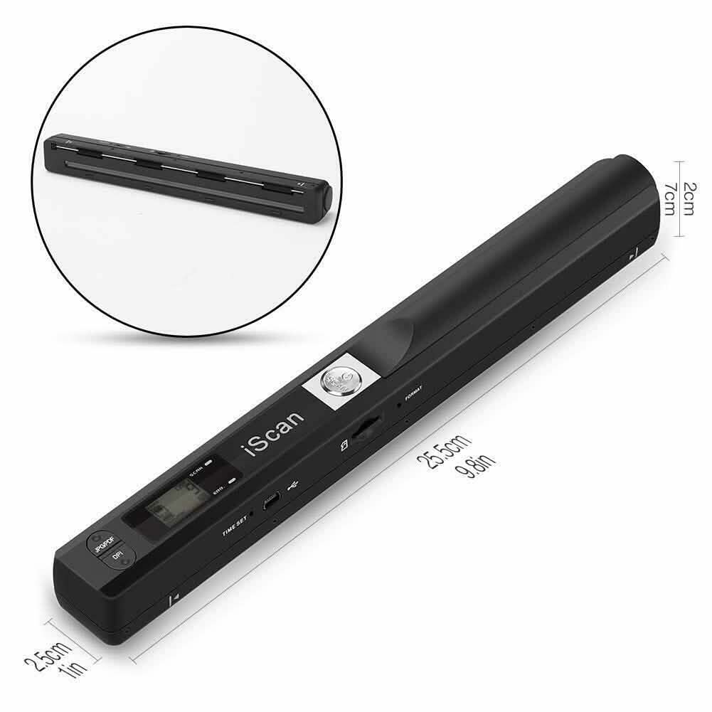 Scanner portable de documents papier HD iScan