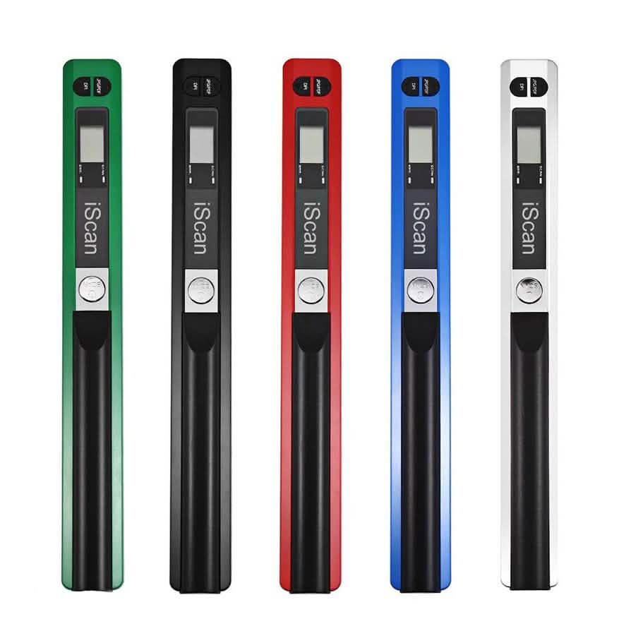 Scanner portable de documents papier HD iScan