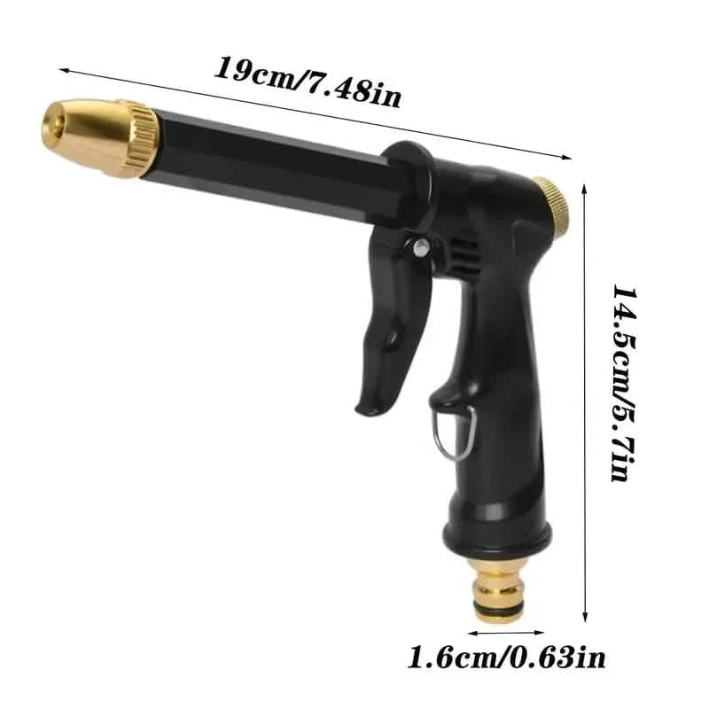 Pistolet de pulvérisation portatif haute pression pour tuyau d'arrosage
