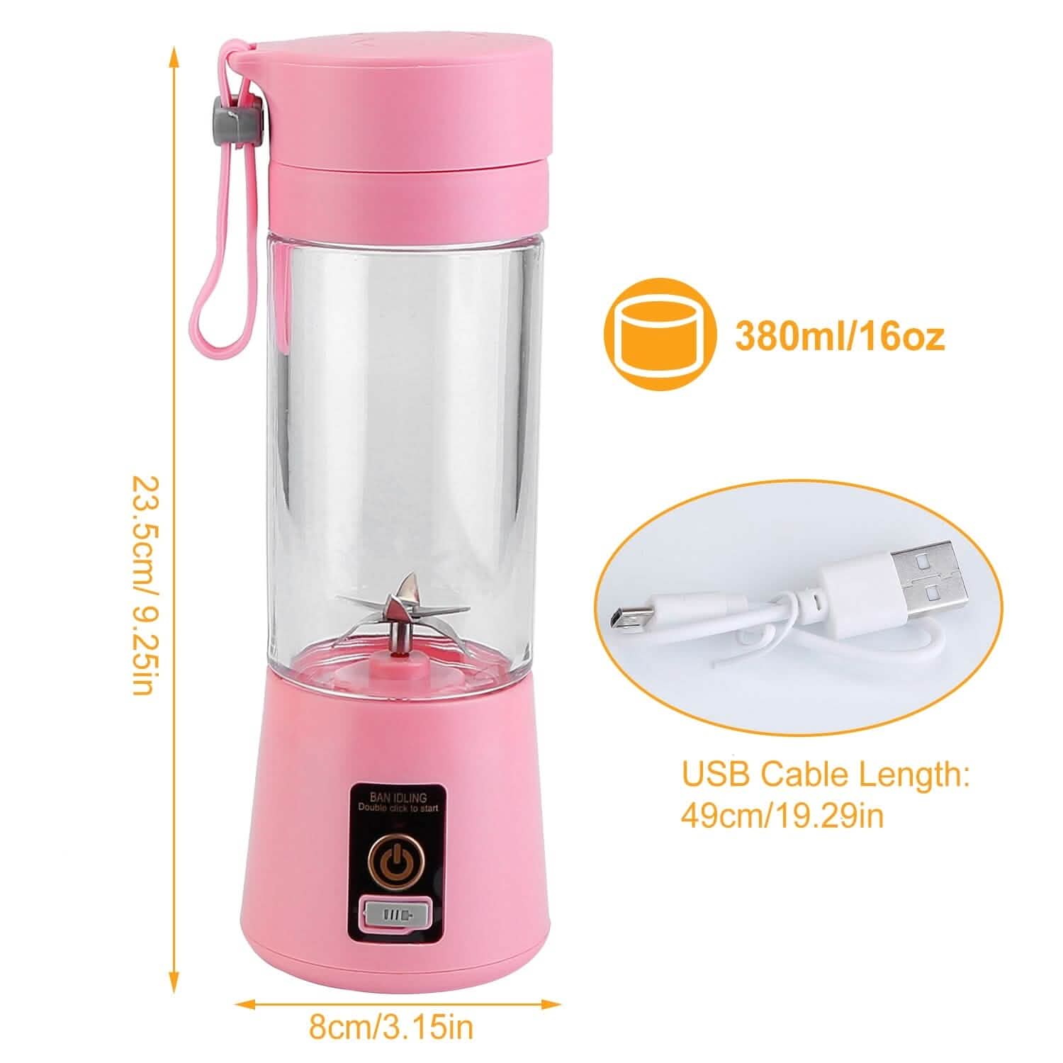 Portable Juicer Blender USB Rechargeable
