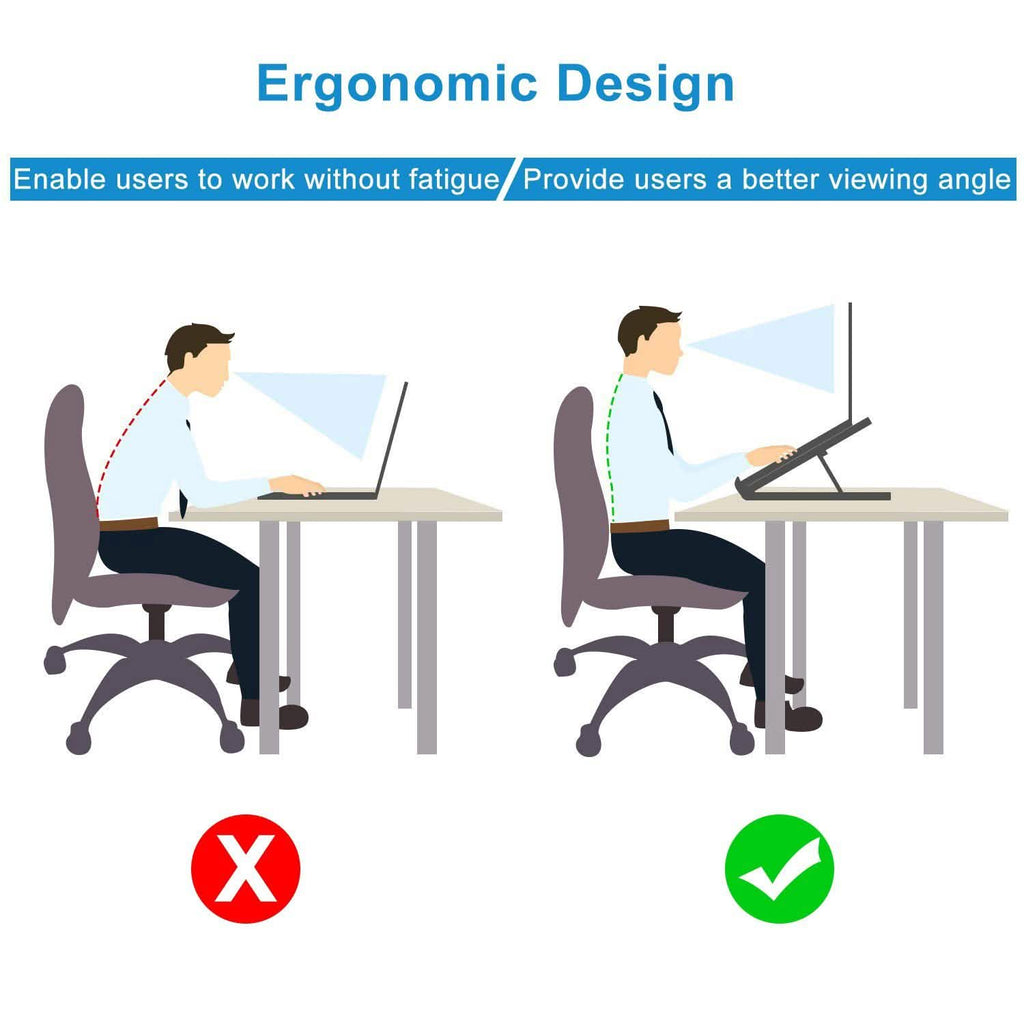 Portable Laptop Stand 7 Adjustable Heights