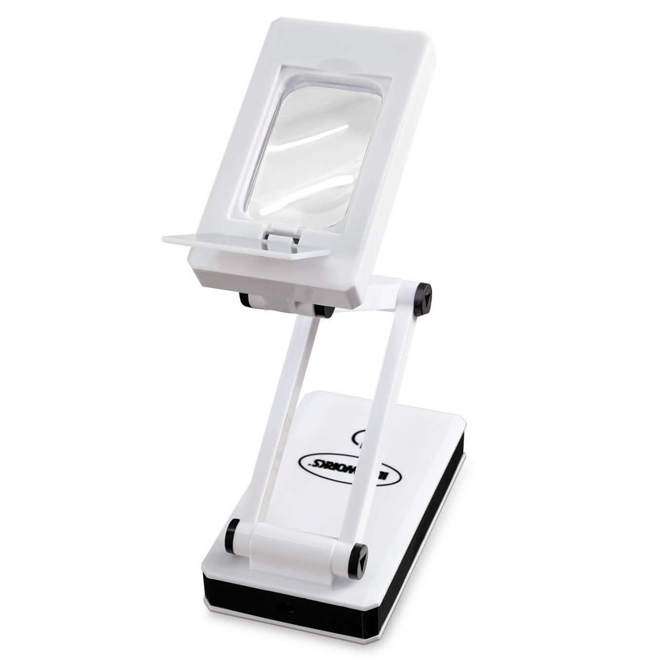 Lampe LED portable ultra-lumineuse avec loupe 3X