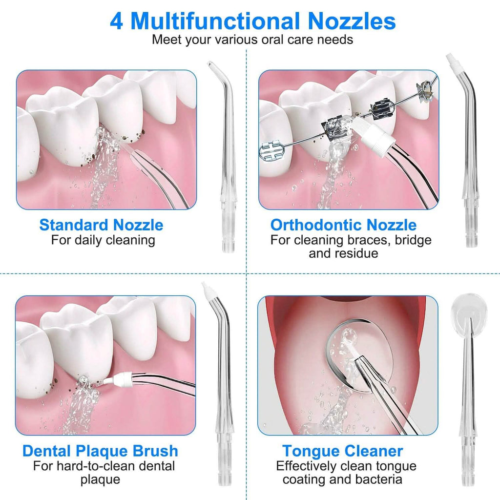 Portable Water Dental Flosser