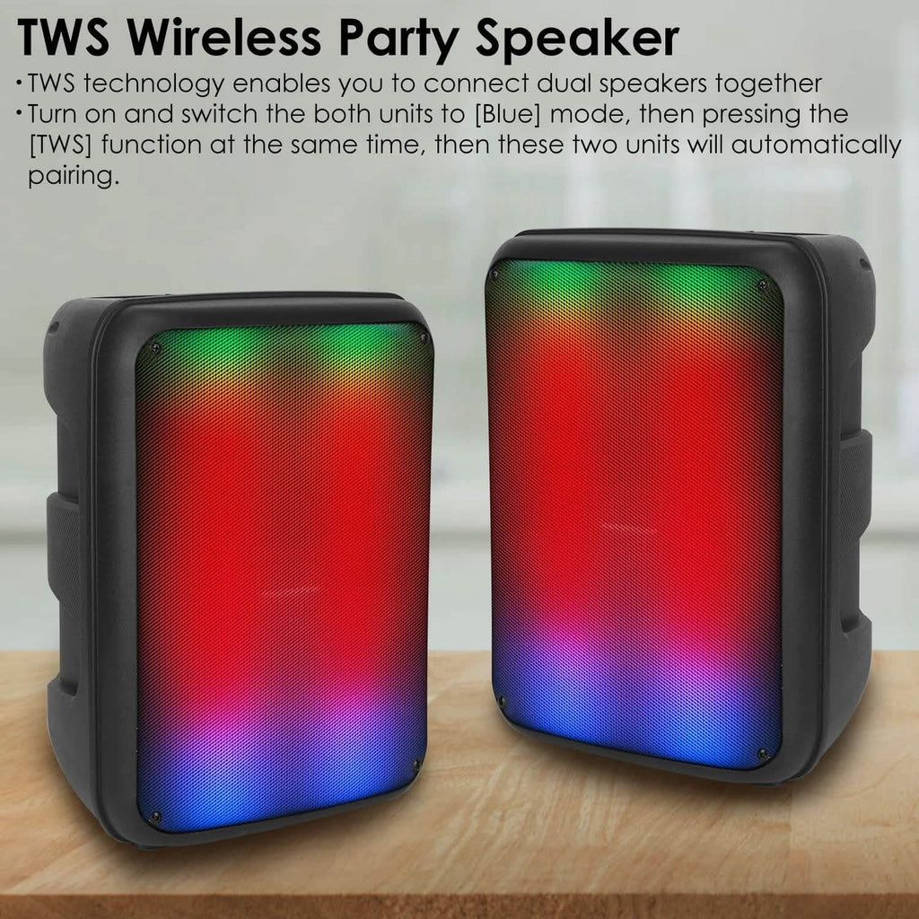 Enceinte de soirée sans fil portable