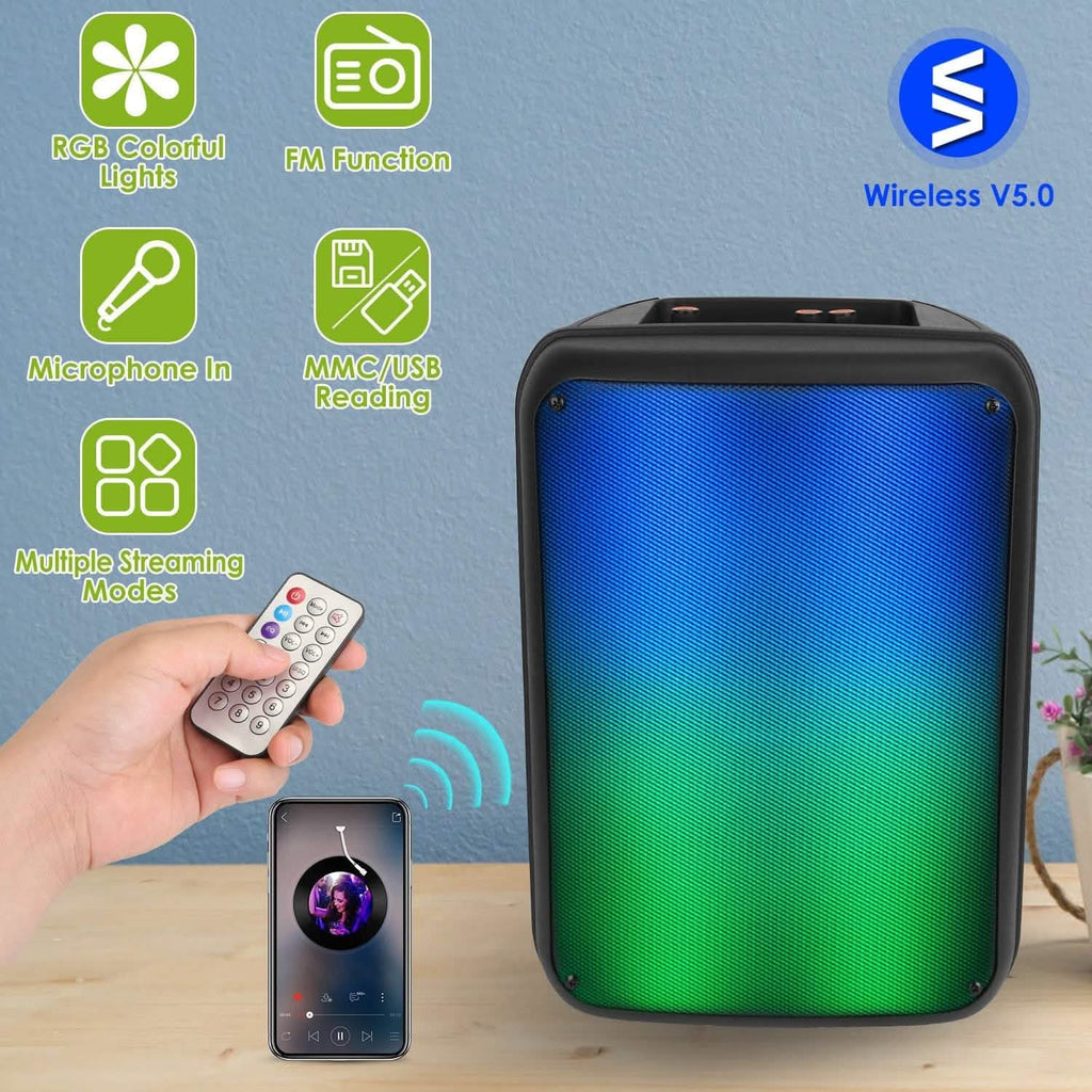Enceinte de soirée sans fil portable