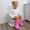 Chaise de toilette d'apprentissage de la propreté pour tout-petit avec pot amovible et distributeur de lingettes