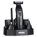 Povos Cordless 5-in-1 Beard Trimmer Body Groomer Style and Detail Kit
