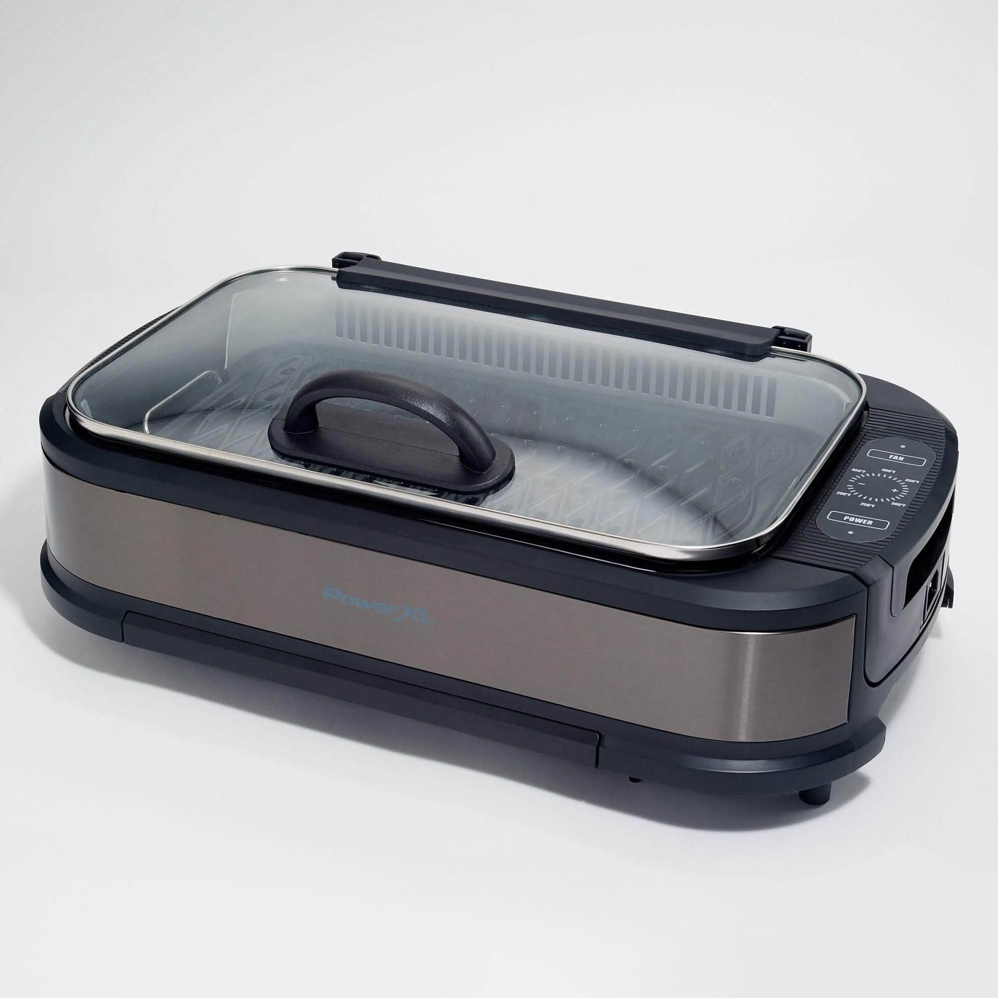 PowerXL 1500W スモークレスグリルプロ グリドルプレート付き（リファービッシュ品）