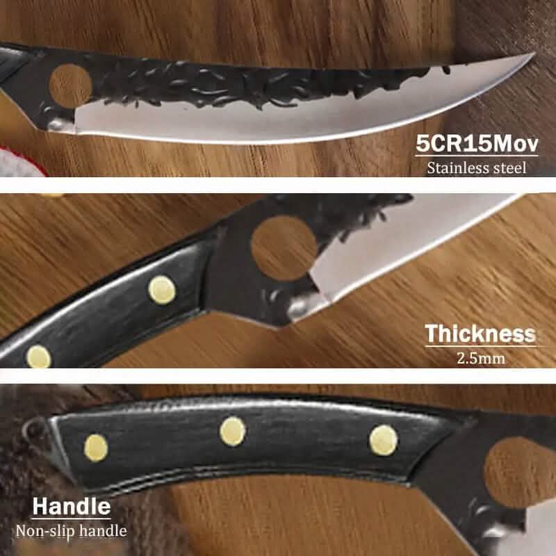 Couteau utilitaire haut de gamme en acier à haute teneur en carbone