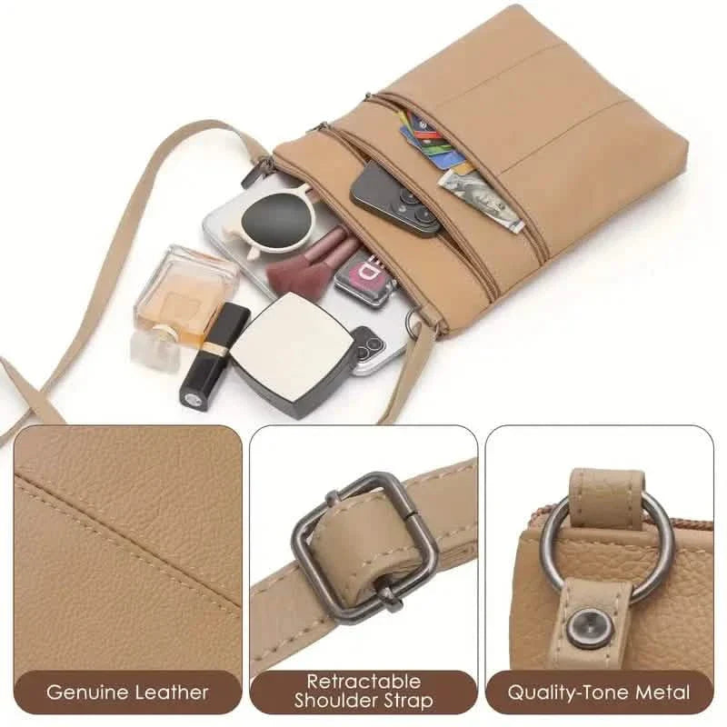 Sac à Main Organiseur en Cuir Premium pour Femme Sac de Voyage
