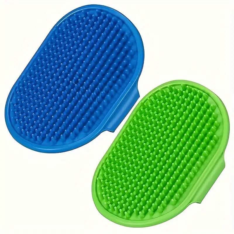 Premium Pet Grooming Brush with Adjustable Ring Handle