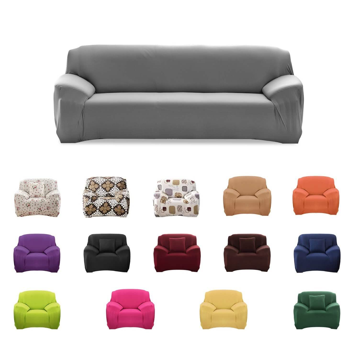 Printed Stretch Sofa Cover