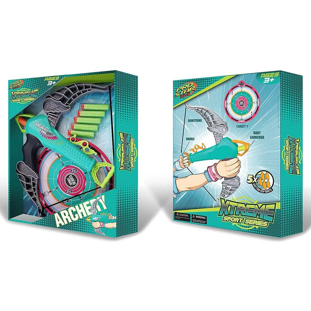 Pro Star Mini Archery Bow with Target Set