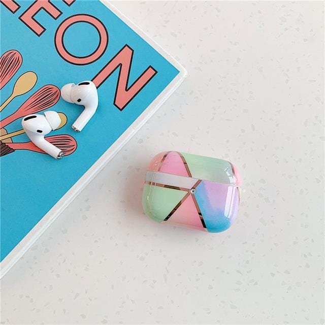 Fashion Luxury Marble Apple Airpods Case