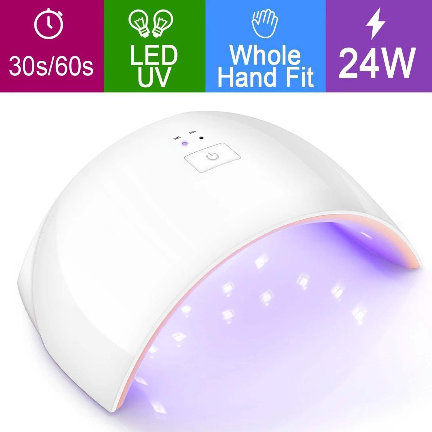Lampe à ongles professionnelle UV LED pour vernis gel