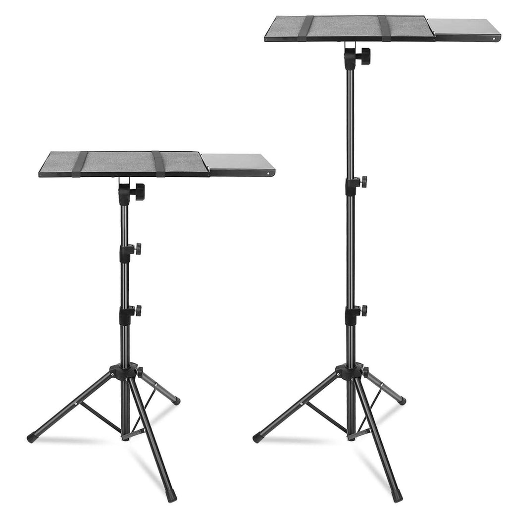 Support trépied pliable pour projecteur avec réglage de la hauteur et de l'inclinaison