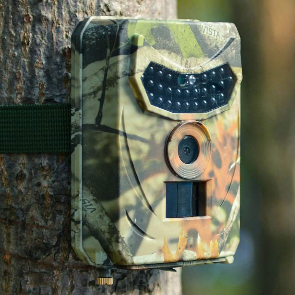 防護型野生動物カメラ ナイトビジョン トレイル IP65 ワイヤレス