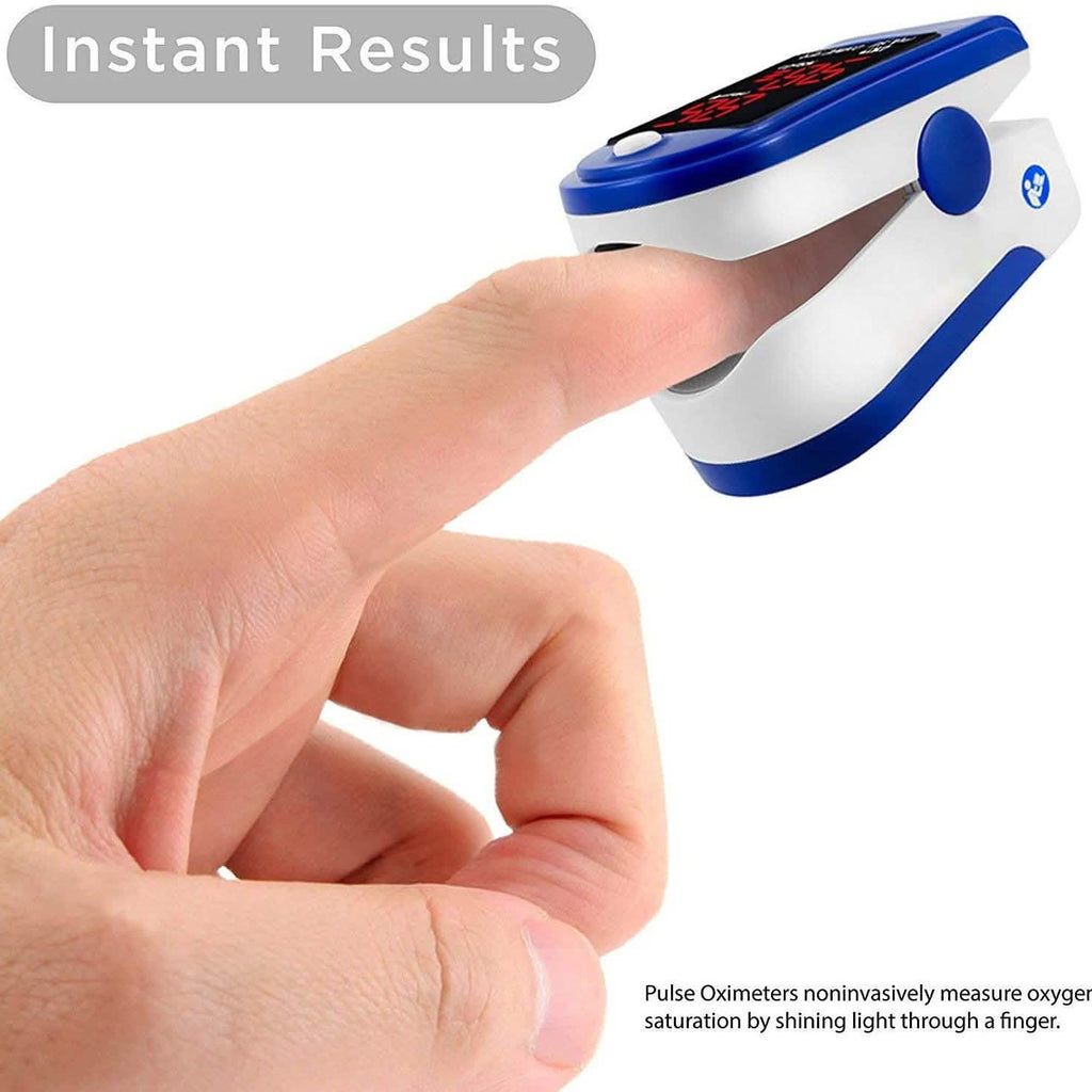 Pulse Oximeter H8 Fingertip Oximetry Blood Oxygen SpO2 Monitor Fitness Tracker