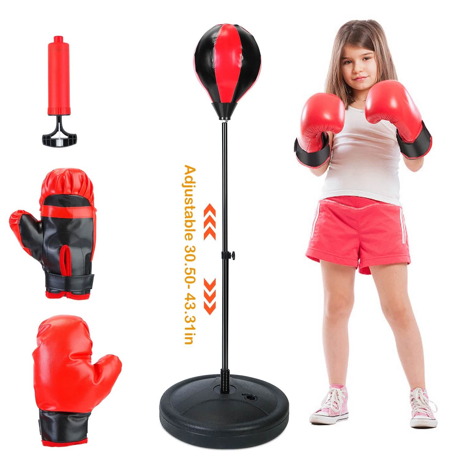 Punching Bag For Kids Junior Boxing Set with Boxing Gloves