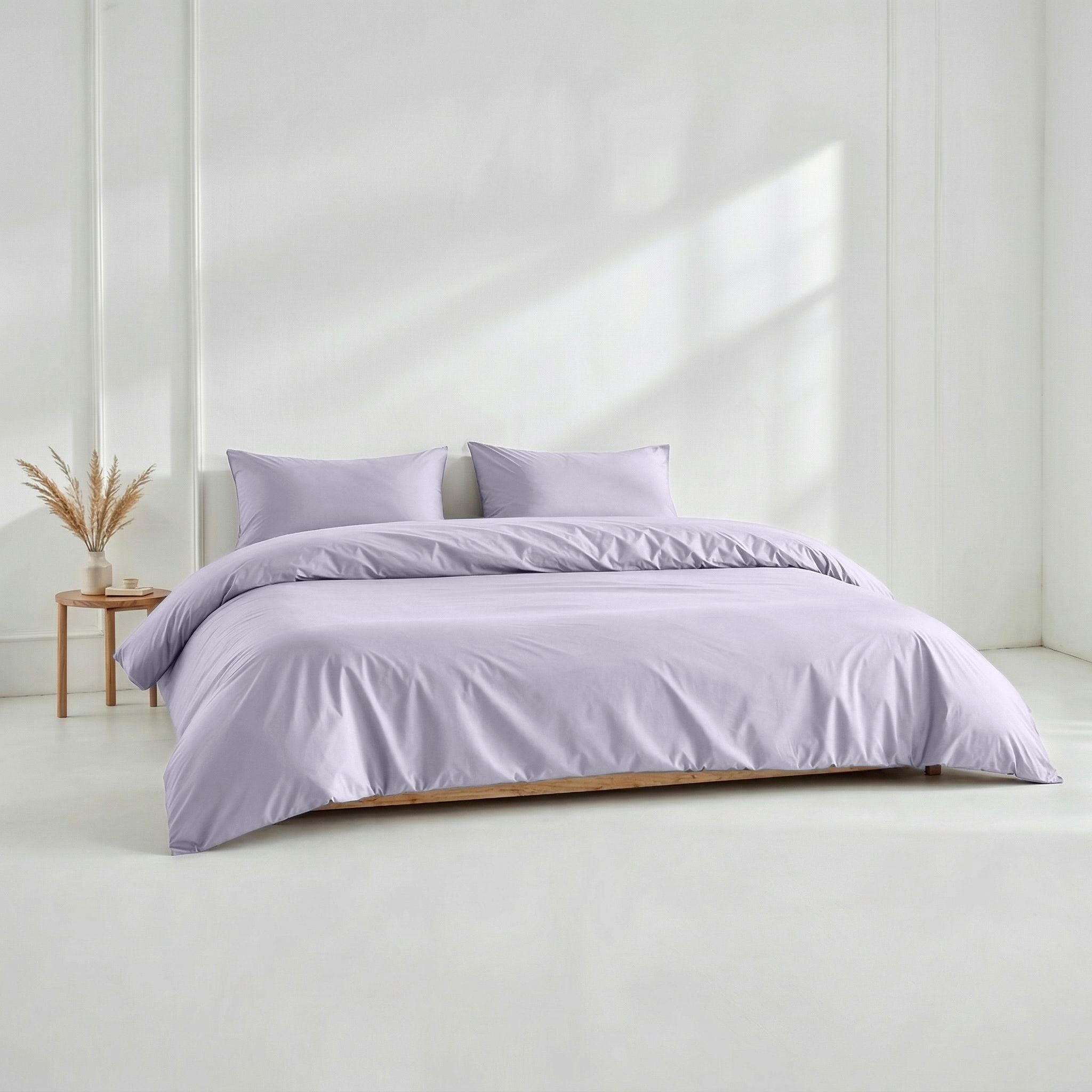 Housse de couette de luxe en satin de coton australien