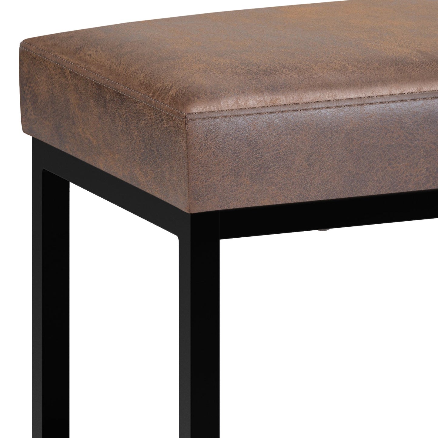 Reynolds Small Bench - Distressed Chestnut