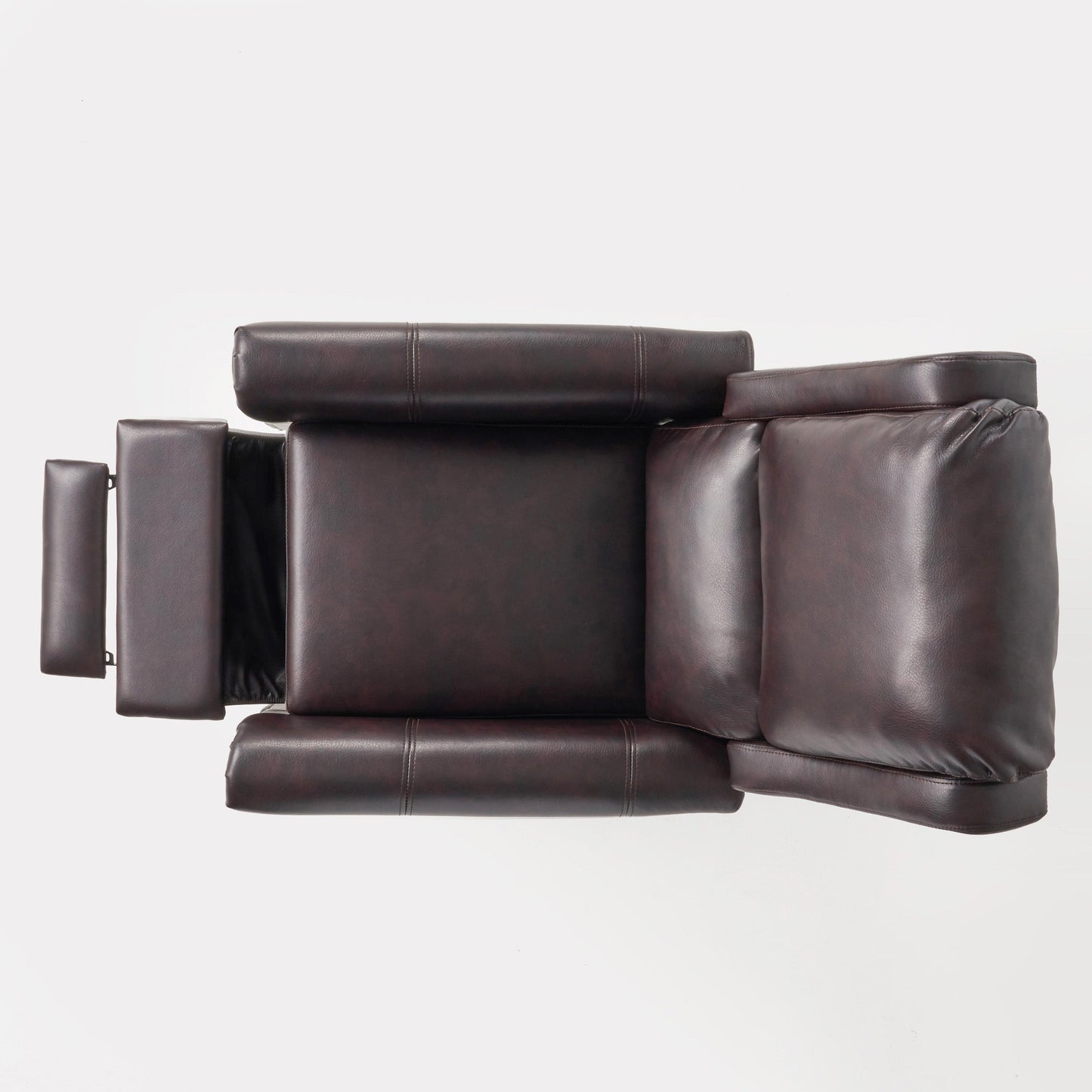 Mid-Century Modern Fabric Recliner Chair
